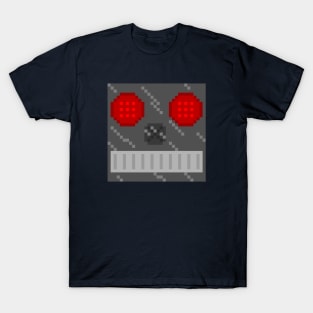 Robot face pixel T-Shirt